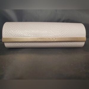Jimmy Choo Sunglasses Case ✨ Faux Snake Skin